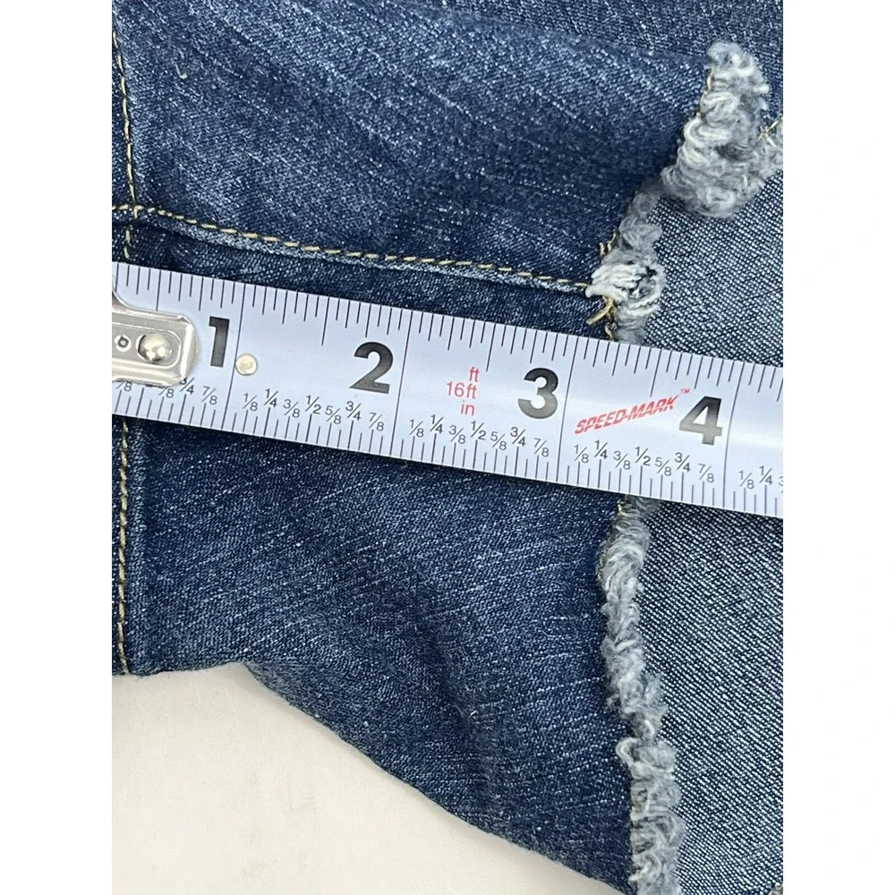Planet Motherhood Maternity Shorts Women's Sz XL (16/18) Blue 5‎ Pocket